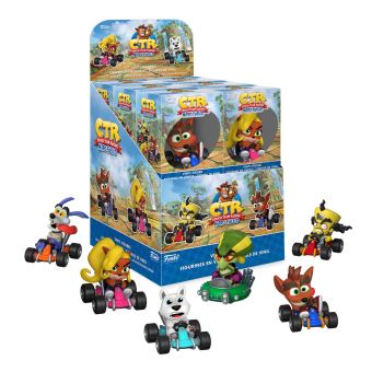 Figurine Mystère - Crash Bandicoot S3 - Assortiment Mystery Mini 12 pièces