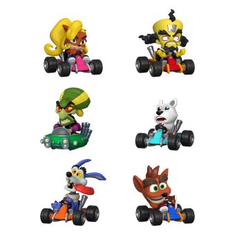 Figurine Mystère - Crash Bandicoot S3 - Assortiment Mystery Mini 12 pièces