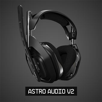 Micro-casque Astro A50 Noir + Station d'accueil pour PS4