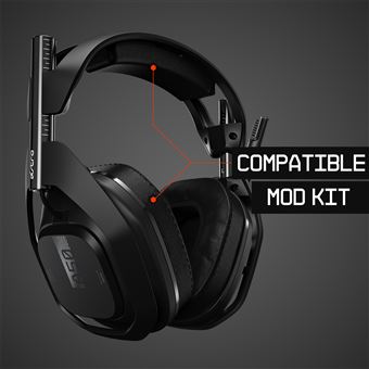 Micro-casque Astro A50 Noir + Station d'accueil pour PS4