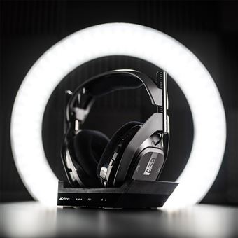 Micro-casque Astro A50 Noir + Station d'accueil pour PS4