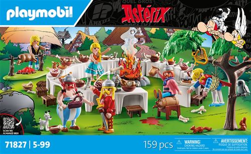 Playmobil Astérix 71827 Le Banquet Village Personnages