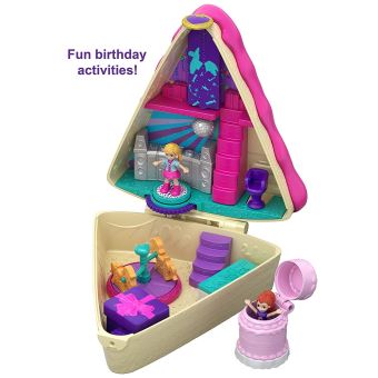 Playset Polly Pocket Gâteau d'Anniversaire