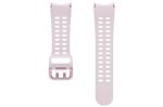 Bracelet Extrême Sport pour Samsung Galaxy Watch Series 115 mm S/M Lavande Blanc