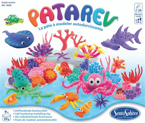 Pâte à modeler SentoSphère Patarev Fonds Marins - Sentosphère