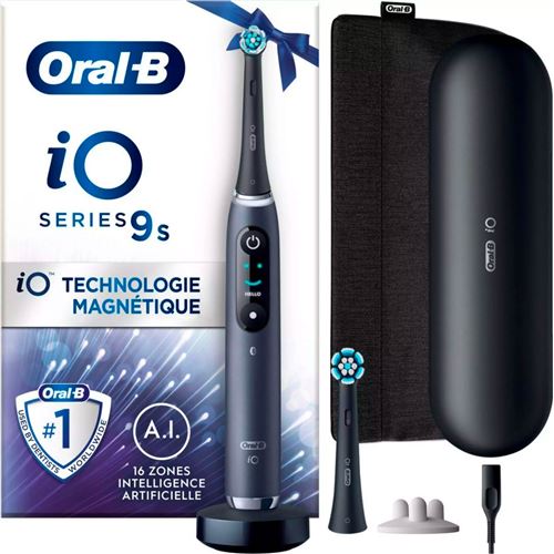 Brosse à dents électrique Oral B iO Series 9 Edition Cadeau Noir Onyx État correct - Oral-B reconditionné disponible sur Fnac