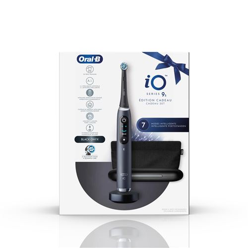 Oral-B iO Series 9 Black Onyx 本体 電動歯ブラシ ブラウンオーラルB 公式 | iO9 （ブラックオニキス / 黒