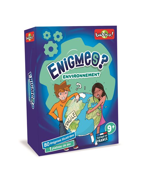 Jeu de société Bioviva Les Enigmes L'environnement