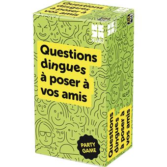 Jeu d’ambiance Megableu Questions dingues à poser à vos amis - 1