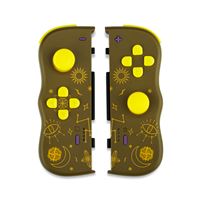 Manette sans fil Lexip Adventure Twin Pads Magic Steelplay Marron pour Nintendo Switch™ et Nintendo Switch™ modèle OLED