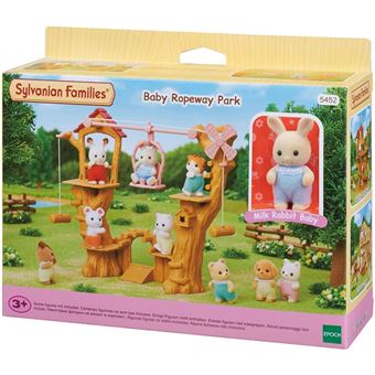 La Tyrolienne des bébés Sylvanian Families Baby Ropeway Park - 1
