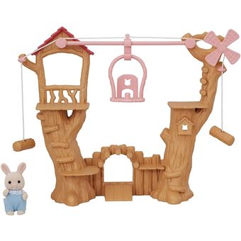 La Tyrolienne des bébés Sylvanian Families Baby Ropeway Park