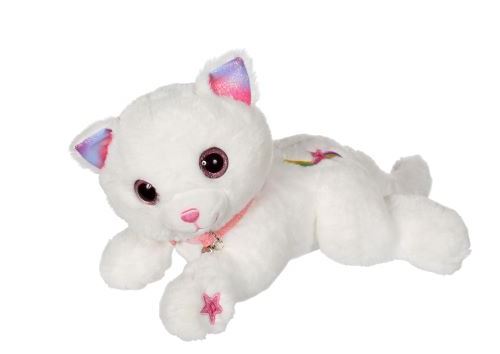 Gipsy Toys Cuty Bella Fashionista Peluche Interactive Chat – Toute Douce Qui ’illumine au Rythme de Jolies Mélodies 30 cm - vue 2