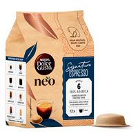 Dosette café NEO par Dolce Gusto Espresso Signature x12 Beige