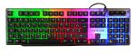 Clavier Gaming filaire rétroéclairé The G-Lab Neon Noir