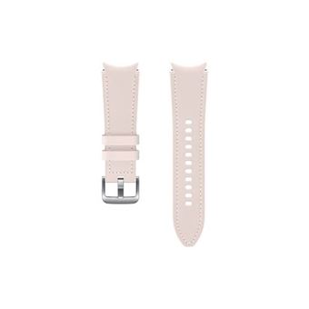 Pack Montre connectée Samsung Galaxy Watch4 40mm Bluetooth Or Rose + Bracelet en cuir pour Samsung Galaxy Watch4 40mm Rose