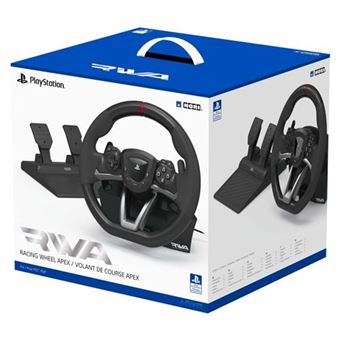 Volant de course Hori Apex Noir pour PS5 et PC