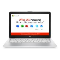 PC Ultra-Portable HP Stream 14-ds0013nf 14" AMD A4 4 Go RAM 64 Go eMMC Office 365 Personnel 1 an