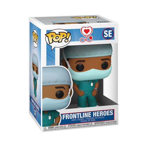 Figurine Funko Pop Heroes Front Line Worker Male 2
