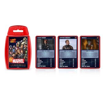 Jeu de cartes Top Trumps Marvel Cinematic universe