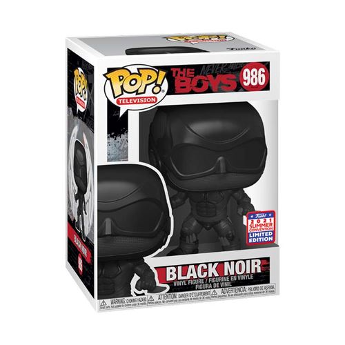 Figurine Funko Pop TV The Boys Black Noir Exclusivité Fnac