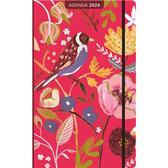 Agenda civil Pictura 2024 13 x 21 cm Oiseau