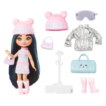 Poupée Mattel Barbie Mini Extra Neige