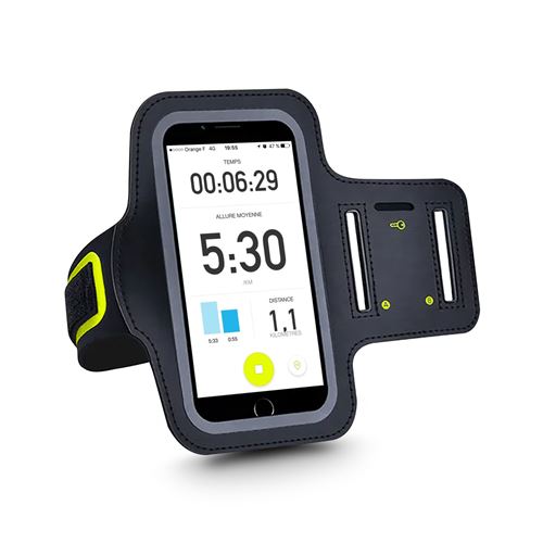 Brassard Sport Pour Téléphone Portable 5" Urban Factory Sportee Noir