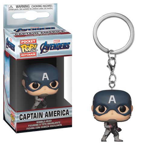 Figurine Porte-clés Funko Pop Avengers Endgame Captain America