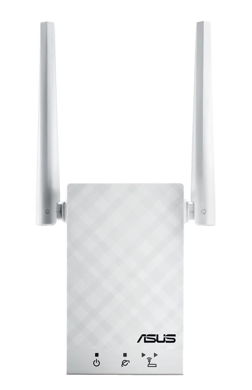 Répéteur réseau Wifi Bi-bande AC1200 Asus RP-AC55 Blanc