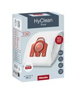 Sacs pour aspirateur à poussières Miele HyClean Pure FJM Blanc et Rouge