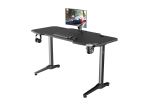 Bureau Gaming Rekt R-DESK 140 Carbone