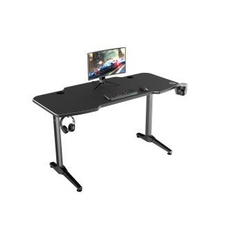 Bureau Gaming Rekt R-DESK 140 Carbone