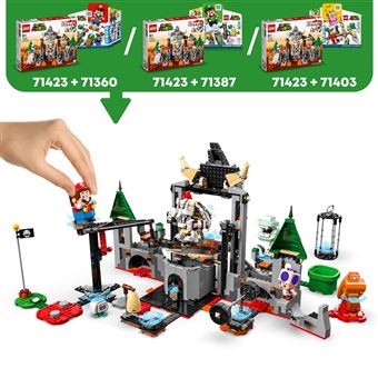 LEGO® Super Mario™ 71423 Ensemble d’extension Bataille au château de Bowser Skelet