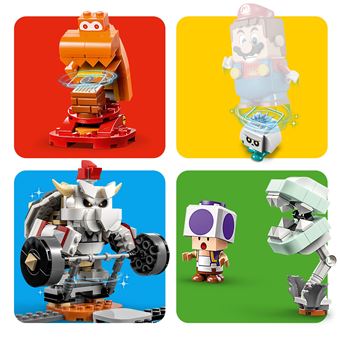 LEGO® Super Mario™ 71423 Ensemble d’extension Bataille au château de Bowser Skelet