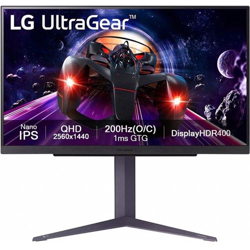 Ecran PC gaming LG 27GS85Q-B 27" 180 Hz QHD