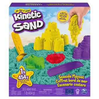 Pâte à modeler pour enfant Kinetic Sand Coffret Bord de mer