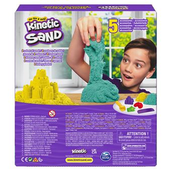 Pâte à modeler pour enfant Kinetic Sand Coffret Bord de mer