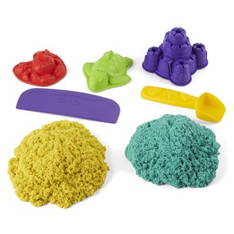 Pâte à modeler pour enfant Kinetic Sand Coffret Bord de mer