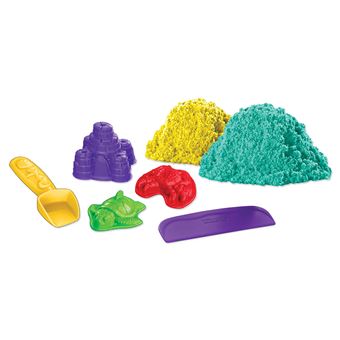 Pâte à modeler pour enfant Kinetic Sand Coffret Bord de mer