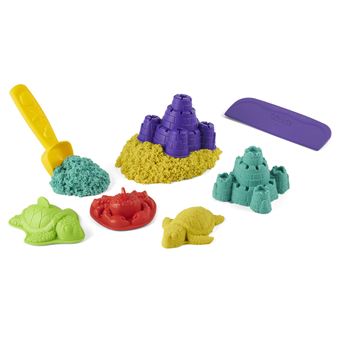 Pâte à modeler pour enfant Kinetic Sand Coffret Bord de mer