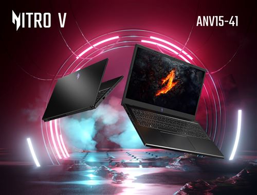 PC Portable Gaming Acer Nitro V 15 ANV15-41-R1JV - 15,6" - AMD Ryzen 7 - RTX 4050 - NEUF