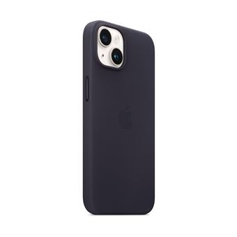 Apple - Coque de protection pour téléphone portable - compatibilité avec MagSafe - cuir - encre - pour iPhone 14