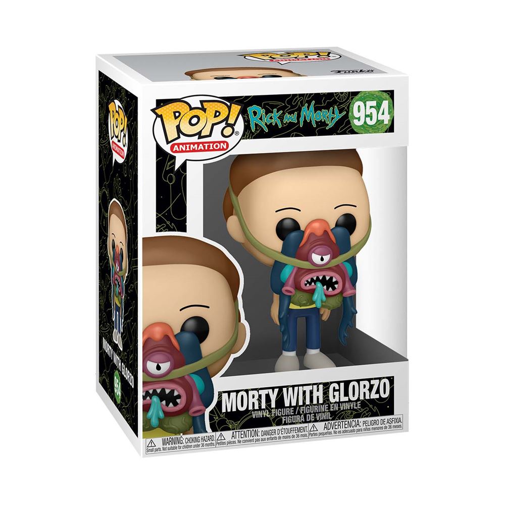 Figurine Funko Pop Animation Rick and Morty Morty with Glorzo - Figurine de  collection - Achat \u0026 prix | fnac