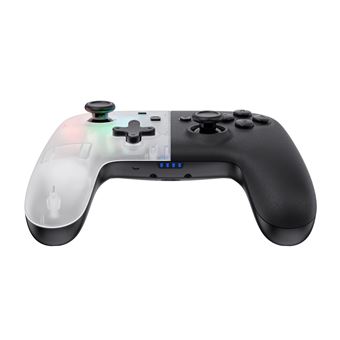 Manette Bluetooth Oniverse White Star pour Nintendo Switch/PC Blanc et Noir