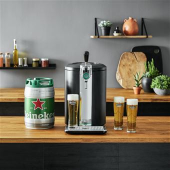 Tireuse à bière Krups Beertender® Compact VB450E10 70 W Noir et Argent