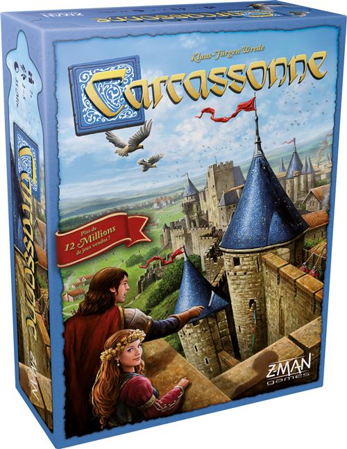 Jeu De Stratégie Asmodée Carcassonne