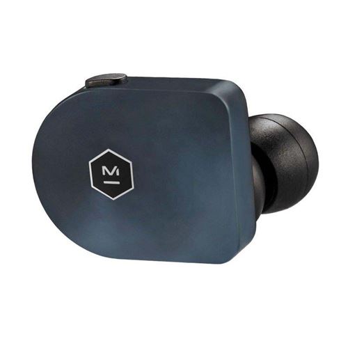 Master & Dynamic MW07 True Wireless Oortelefoons Staal Blauw