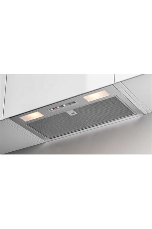 Faber Argent Inca Plus Hc X A52 - Hotte - Groupe Filtrant - Niche - Largeur : 49.7 Cm - Profondeur : 25.9 Cm - Extraction Et Recirculation (Avec Kit De Recirculation Supplémentaire)