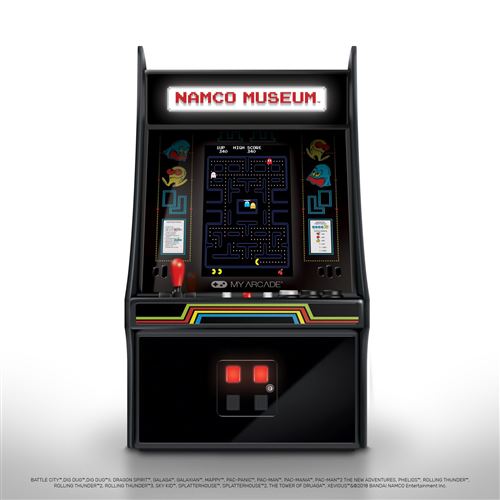 My Arcade Noir Mini Console De Jeux Namco Museum